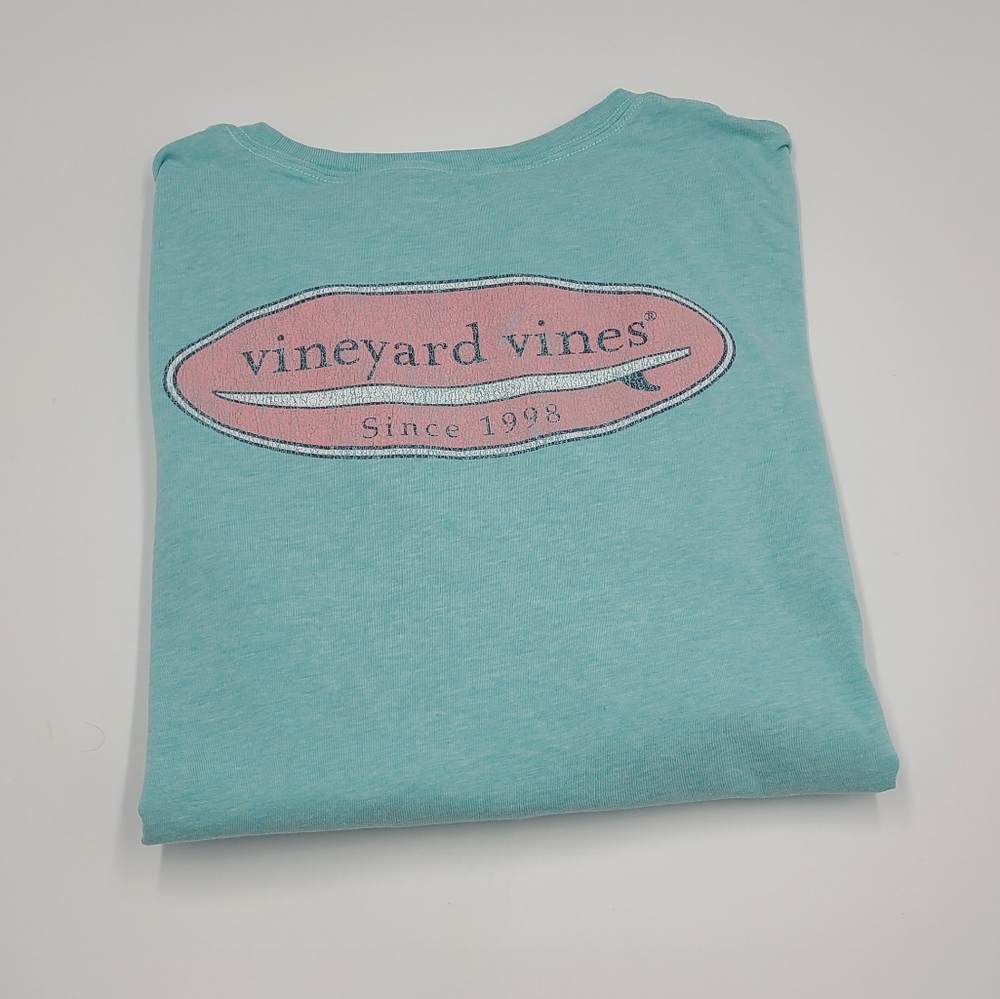 Vineyard Vines boys' long-sleeved surfboard tee size L
